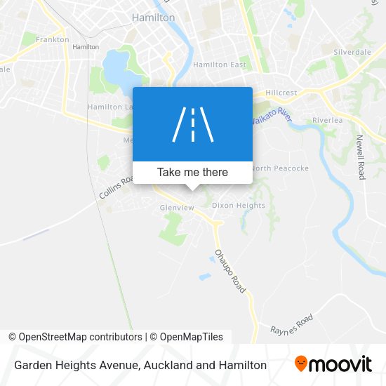 Garden Heights Avenue map