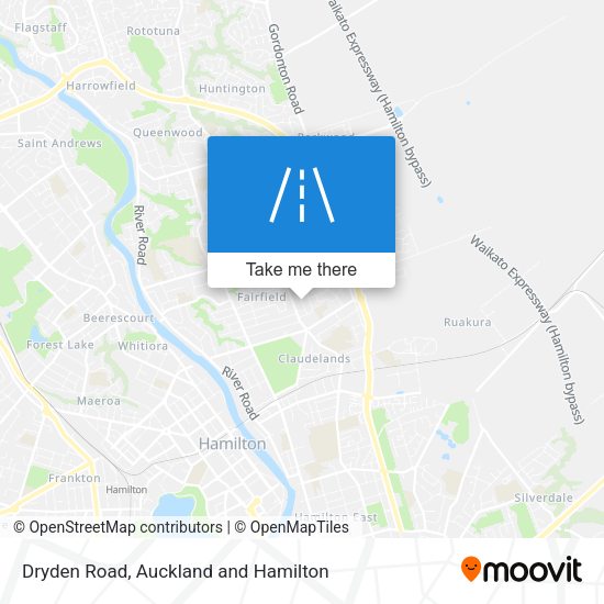 Dryden Road map