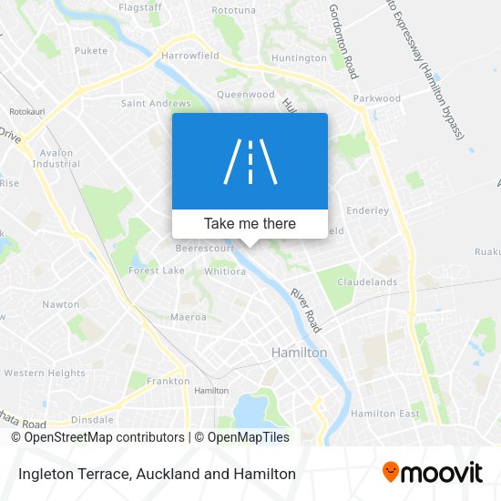 Ingleton Terrace map