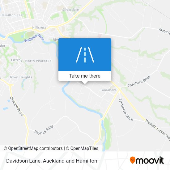 Davidson Lane map
