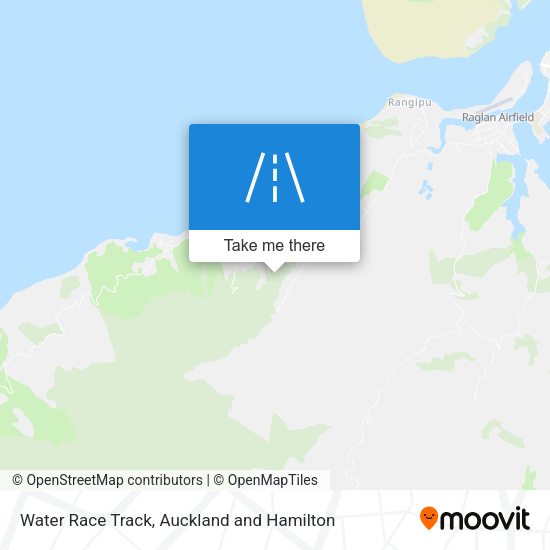 Water Race Track map