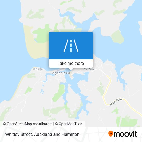 Whitley Street map