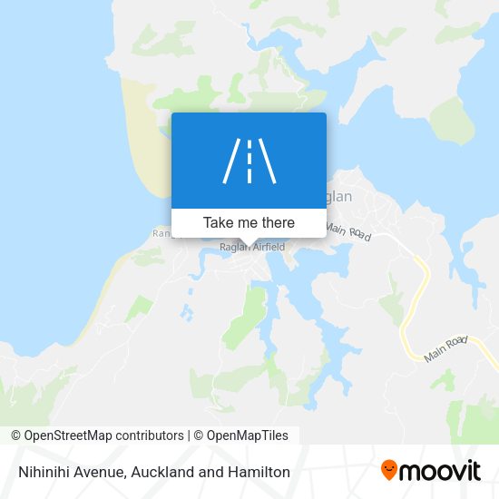 Nihinihi Avenue map