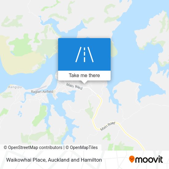 Waikowhai Place map
