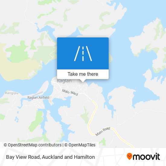 Bay View Road map