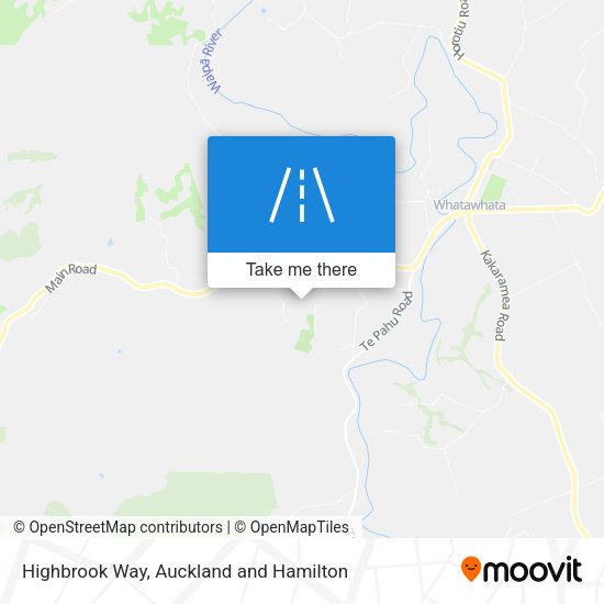 Highbrook Way map