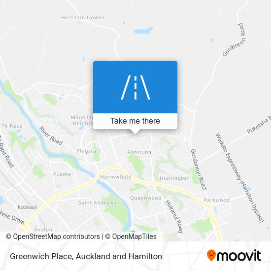 Greenwich Place map