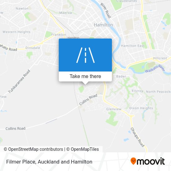 Filmer Place map