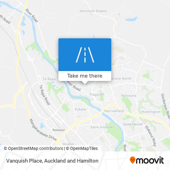 Vanquish Place map