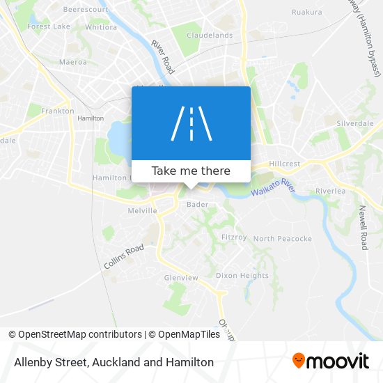 Allenby Street map