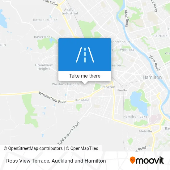 Ross View Terrace map