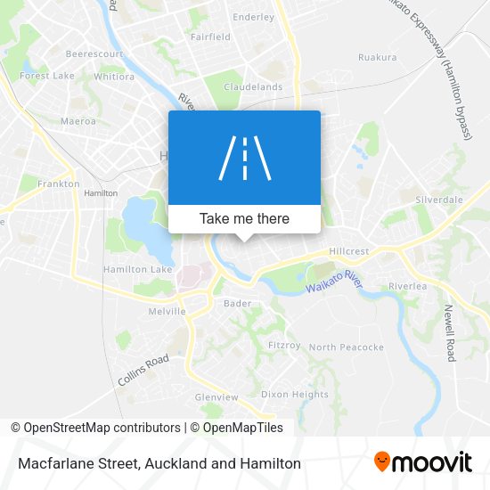 Macfarlane Street map