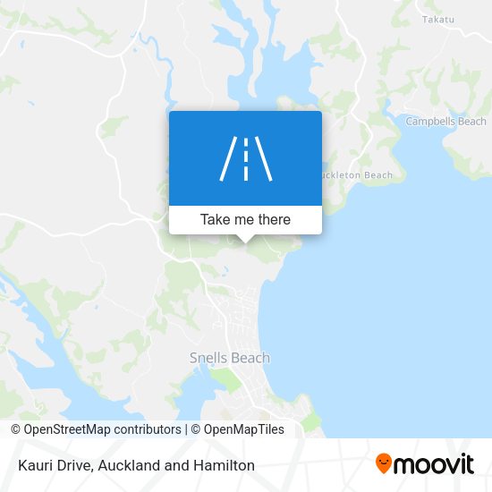 Kauri Drive map