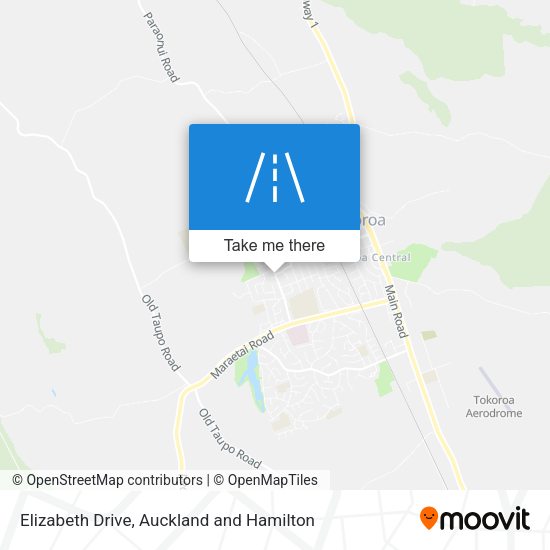 Elizabeth Drive map