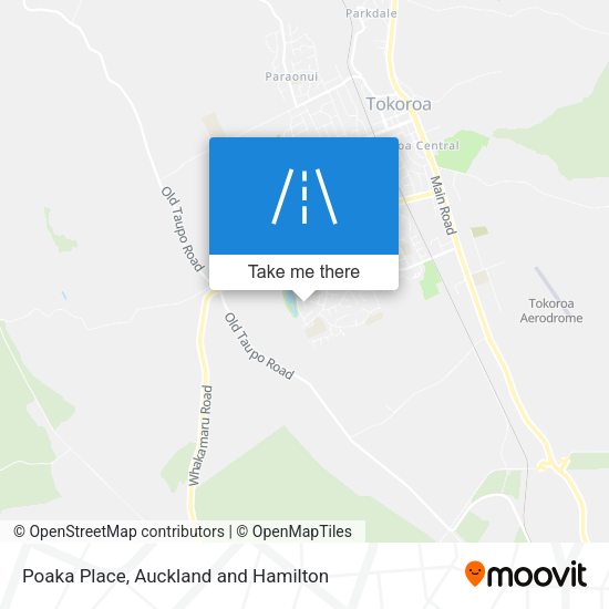 Poaka Place map