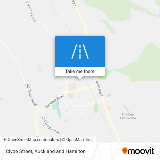 Clyde Street map