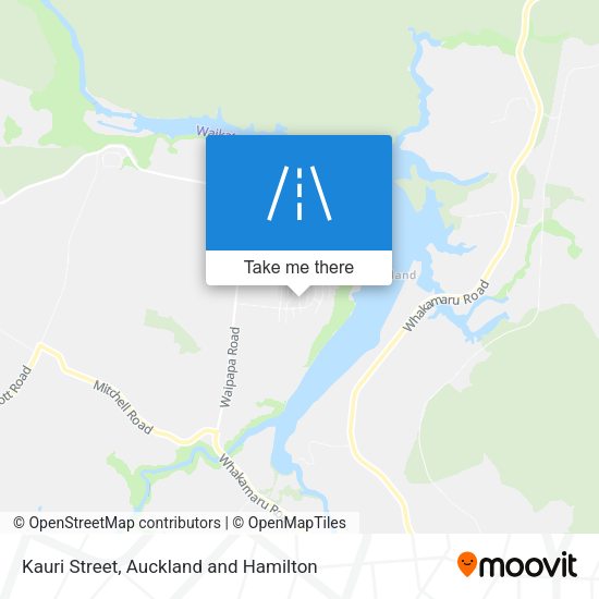 Kauri Street map