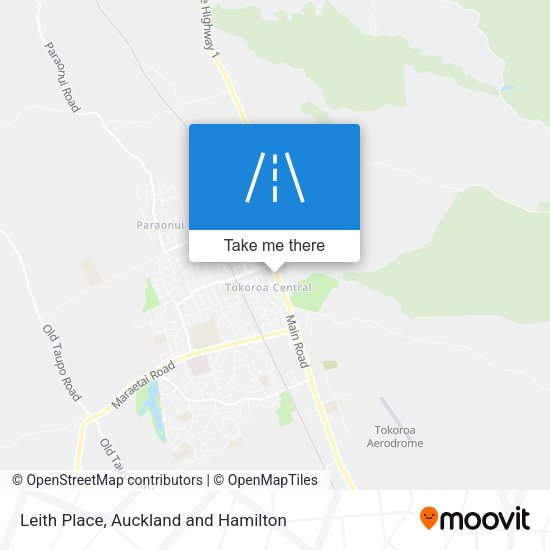 Leith Place map