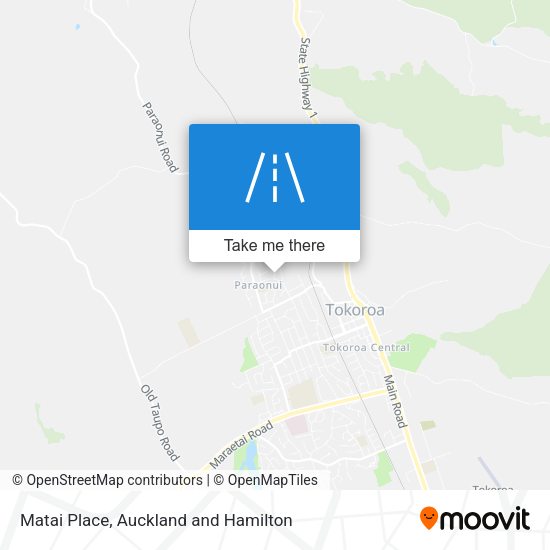 Matai Place map