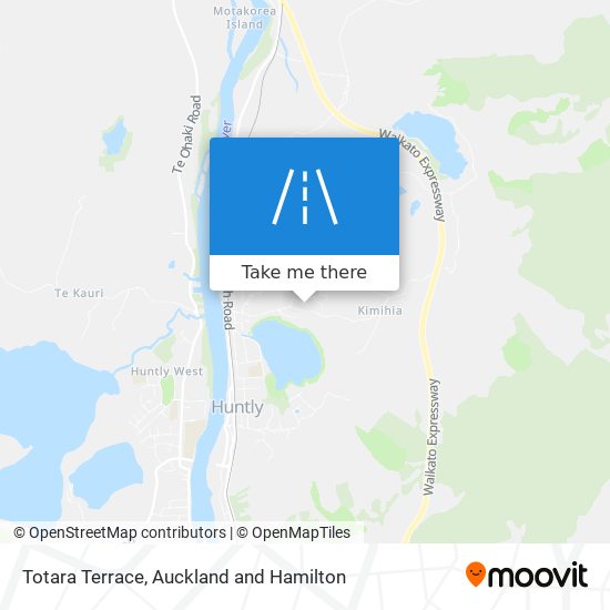 Totara Terrace map