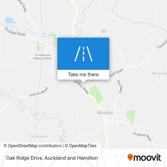 Oak Ridge Drive map