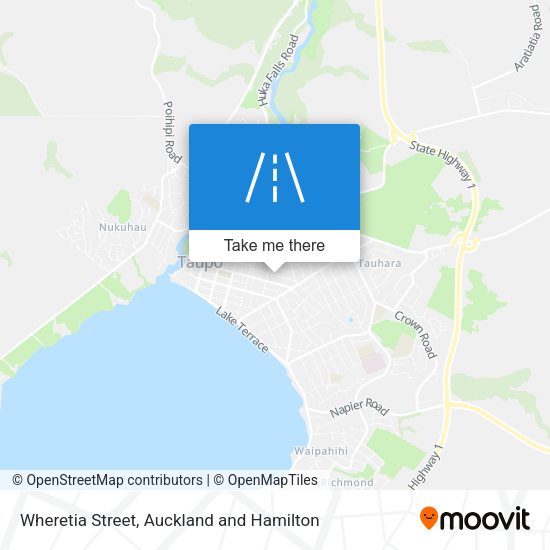 Wheretia Street map