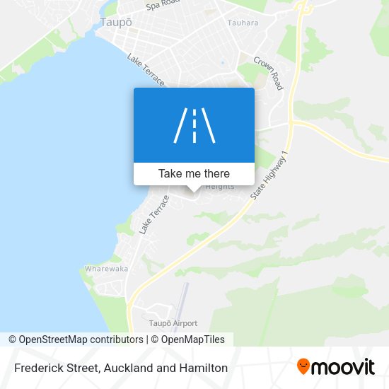 Frederick Street map