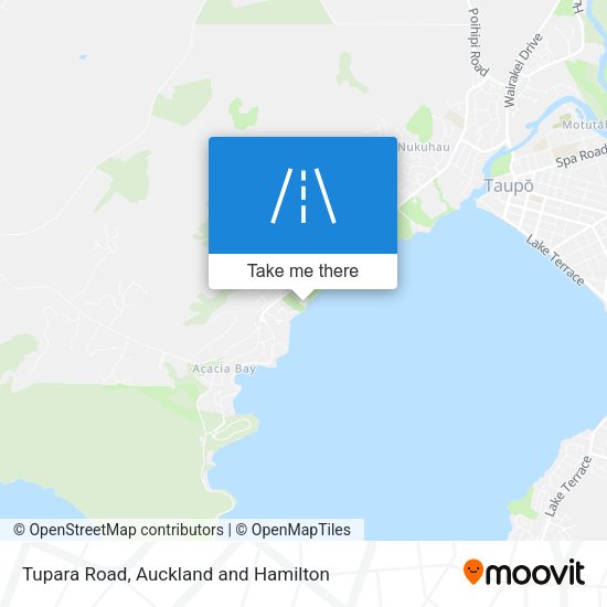 Tupara Road map