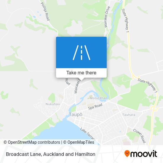 Broadcast Lane map