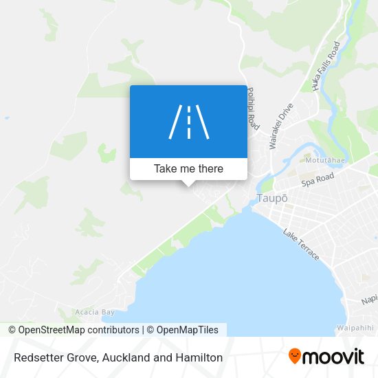 Redsetter Grove map