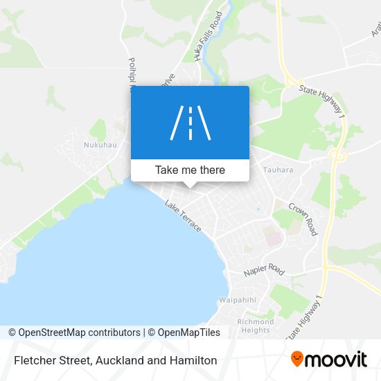 Fletcher Street map