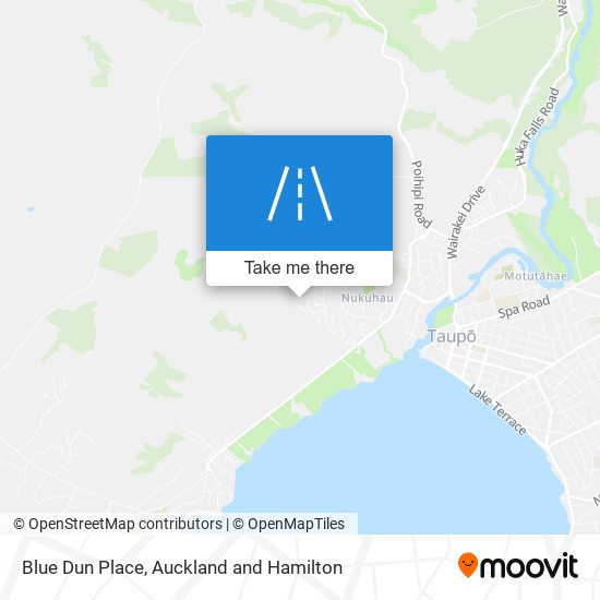 Blue Dun Place map