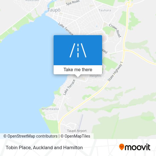 Tobin Place map