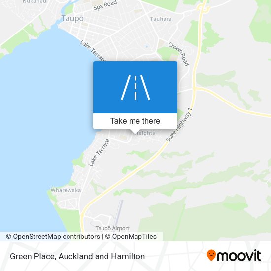 Green Place map