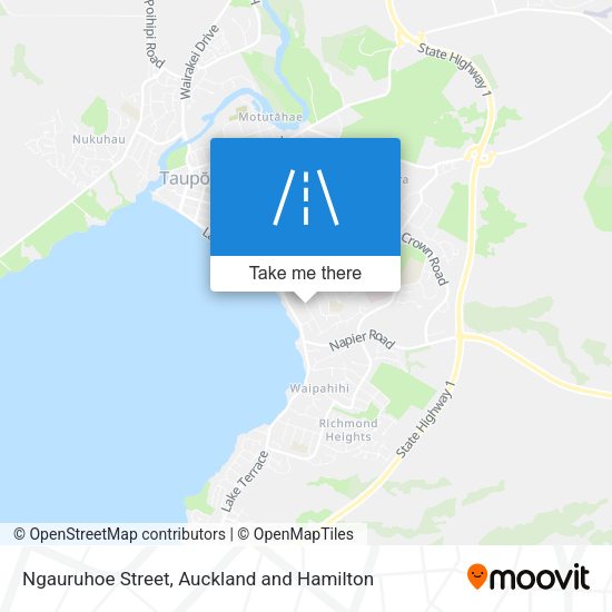 Ngauruhoe Street map