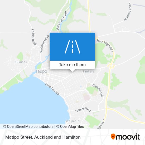 Matipo Street map