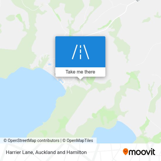 Harrier Lane map