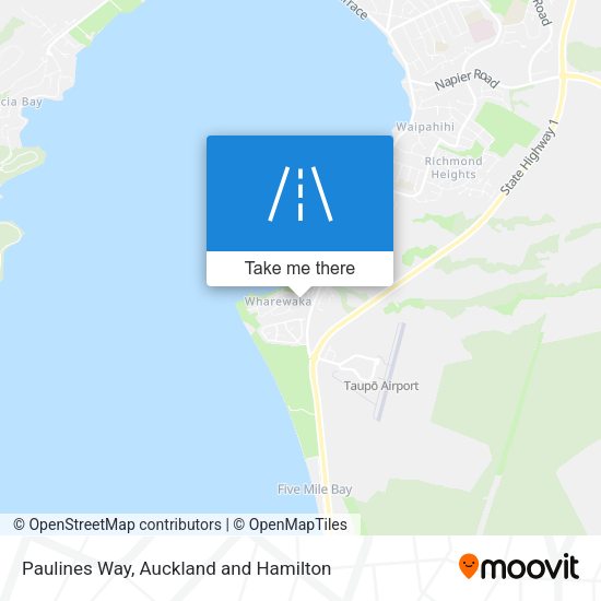 Paulines Way map