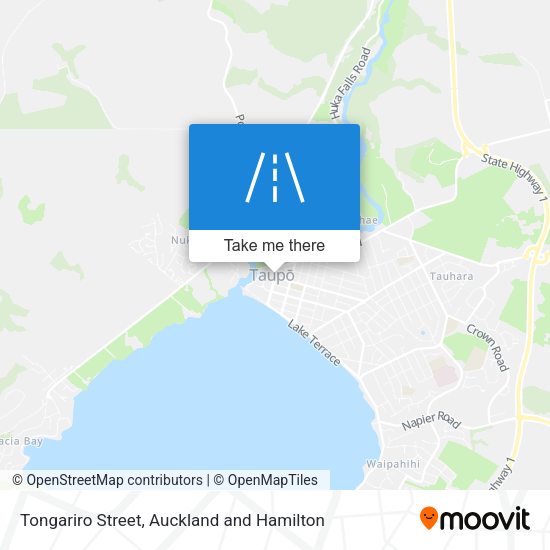 Tongariro Street map