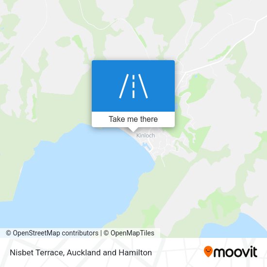 Nisbet Terrace map