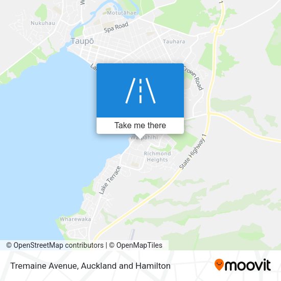 Tremaine Avenue map