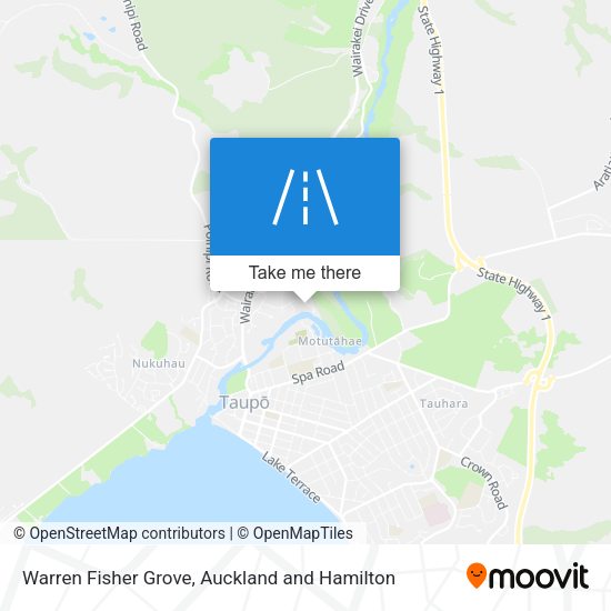 Warren Fisher Grove map