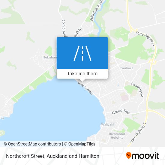Northcroft Street map