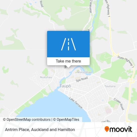 Antrim Place map