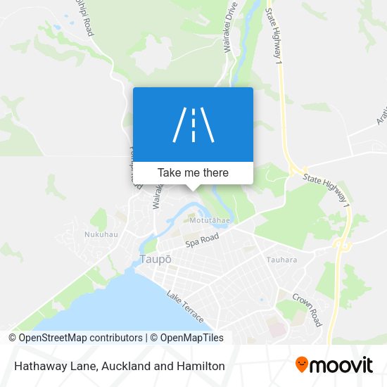 Hathaway Lane map