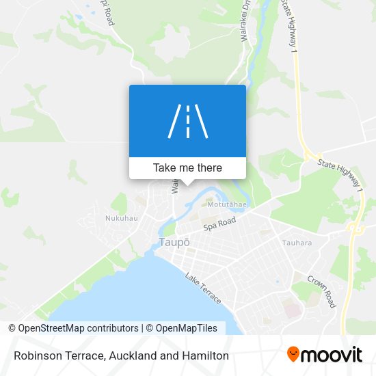 Robinson Terrace map