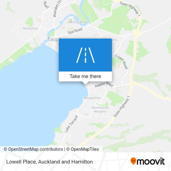 Lowell Place map