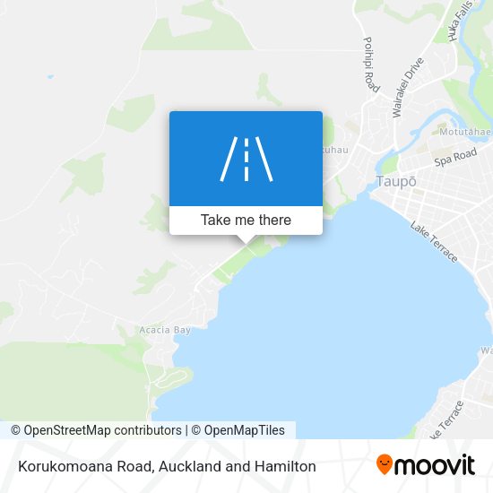 Korukomoana Road map