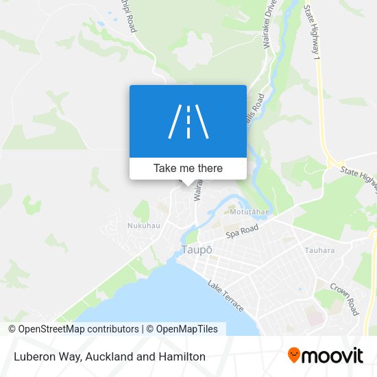 Luberon Way map