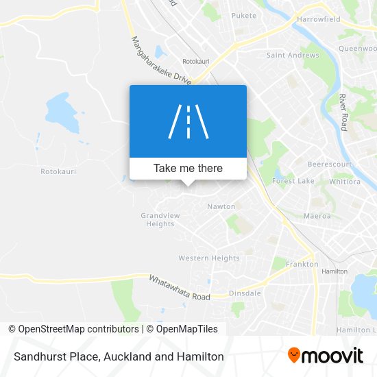Sandhurst Place map